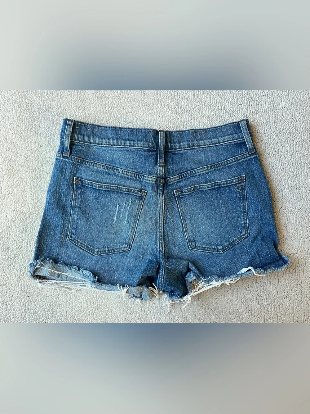 MADEWELL HIGH RISE DENIM SHORTS 29 WOMENS - Picture 2 of 9